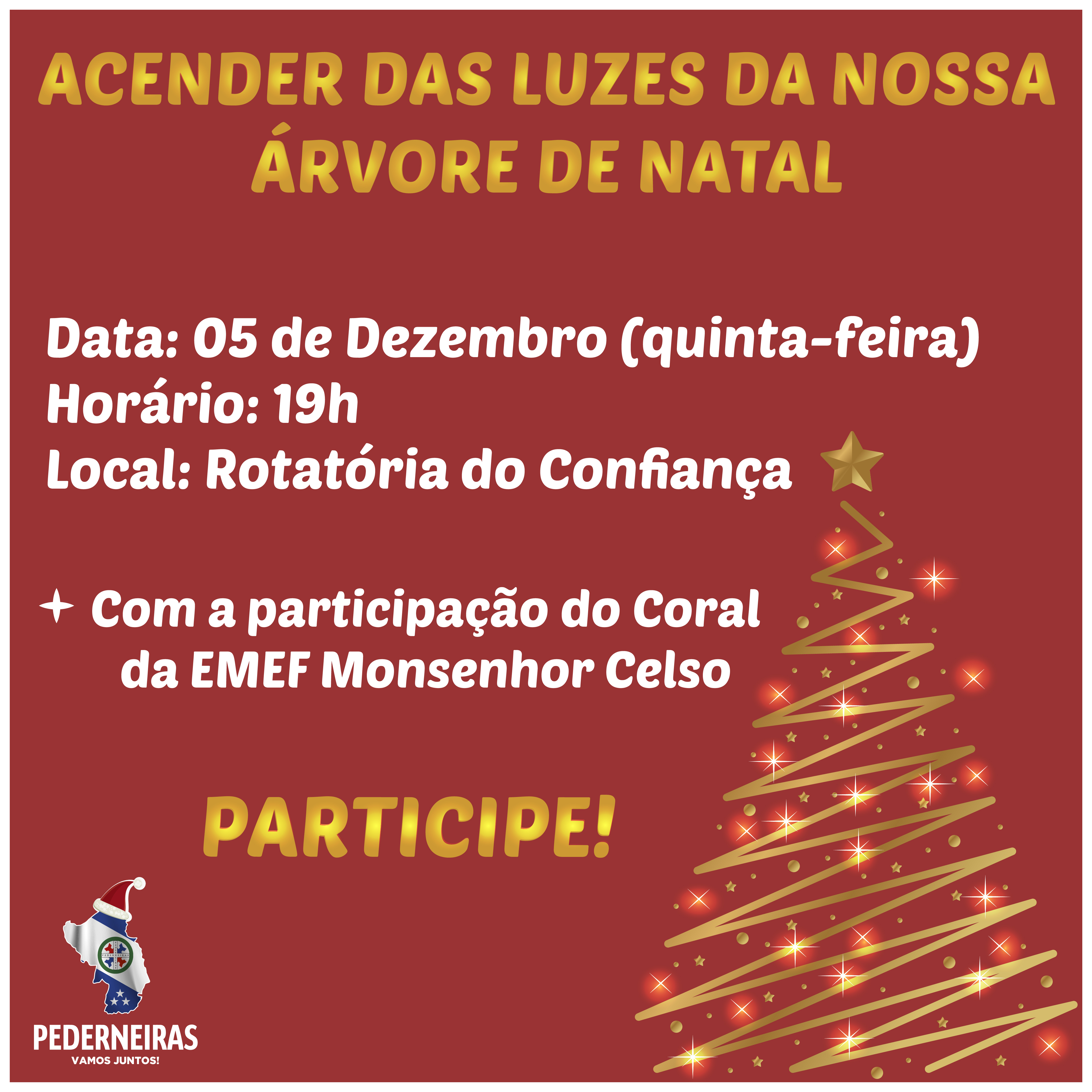 Acender as luzes de natal (2)